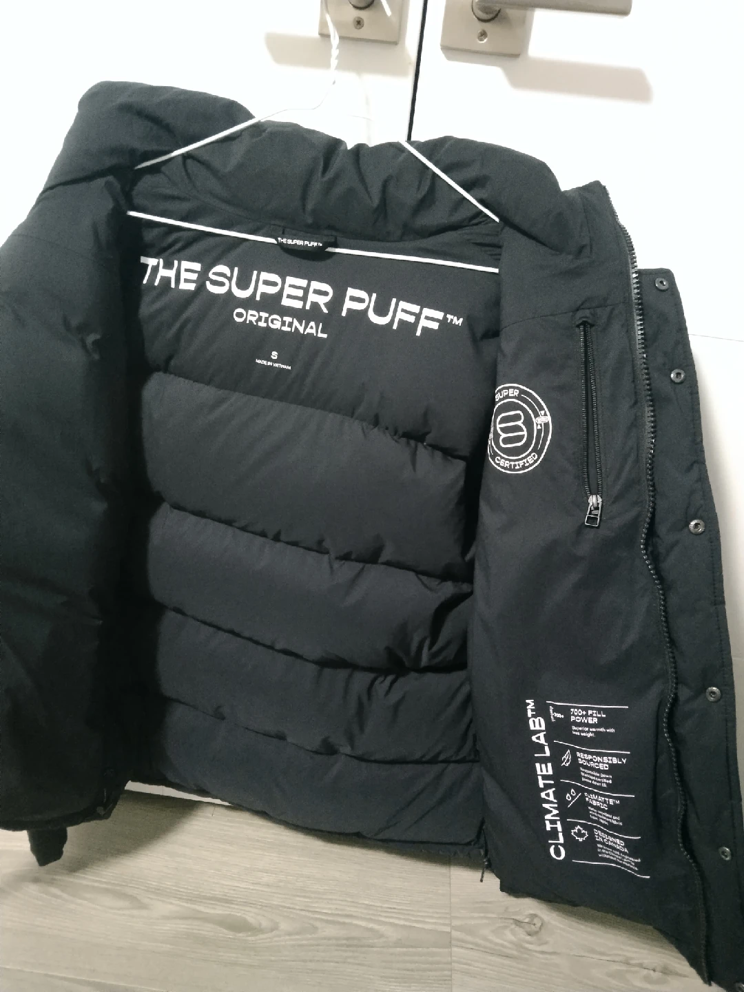 Aritzia The Super Puff™ Original - Black, Size S - photo 3