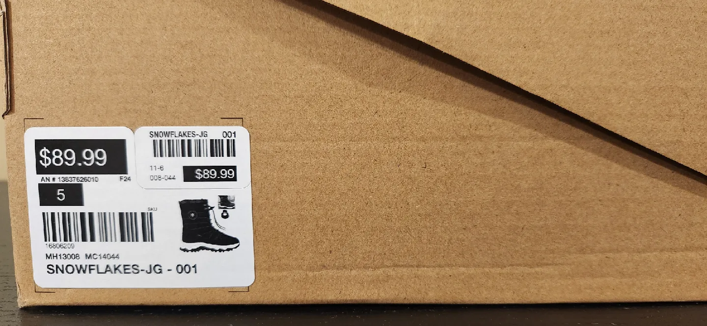 Banff Trail Snowflakes-JG Winter Boots - Size 5 image indicator(3)