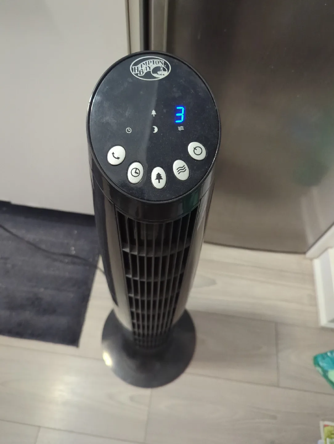 Hampton Bay Tower Fan - Black image indicator(2)