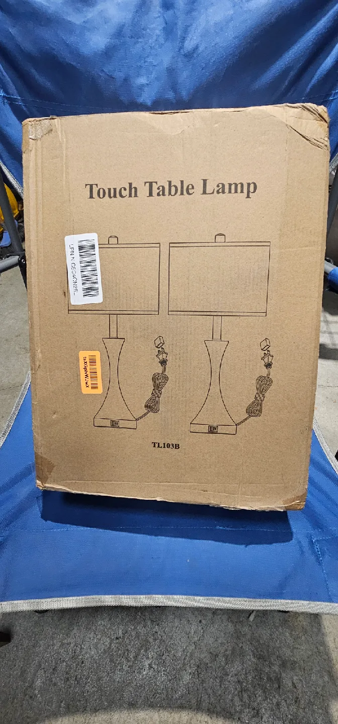 Touch Control 3-Way Dimmable Table Lamp - New in Box image indicator(3)