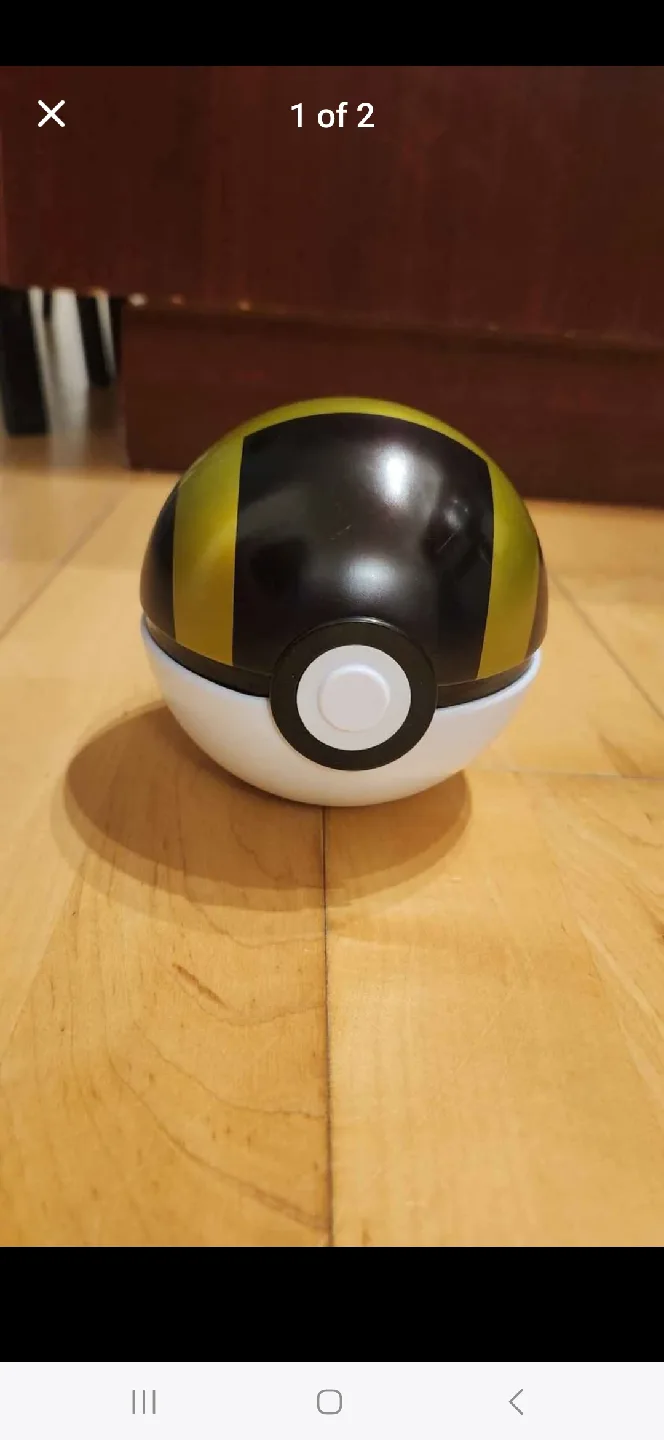 Pokemon Pokeball Black Metal Container thumbnail