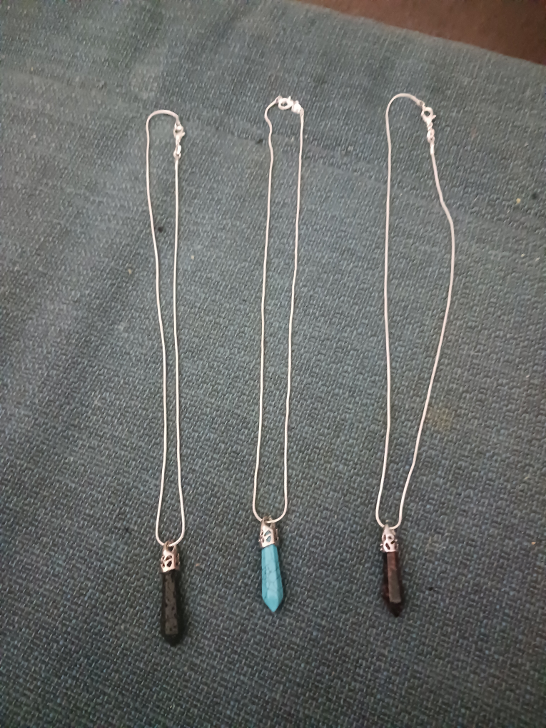 Crystal Point Pendants
