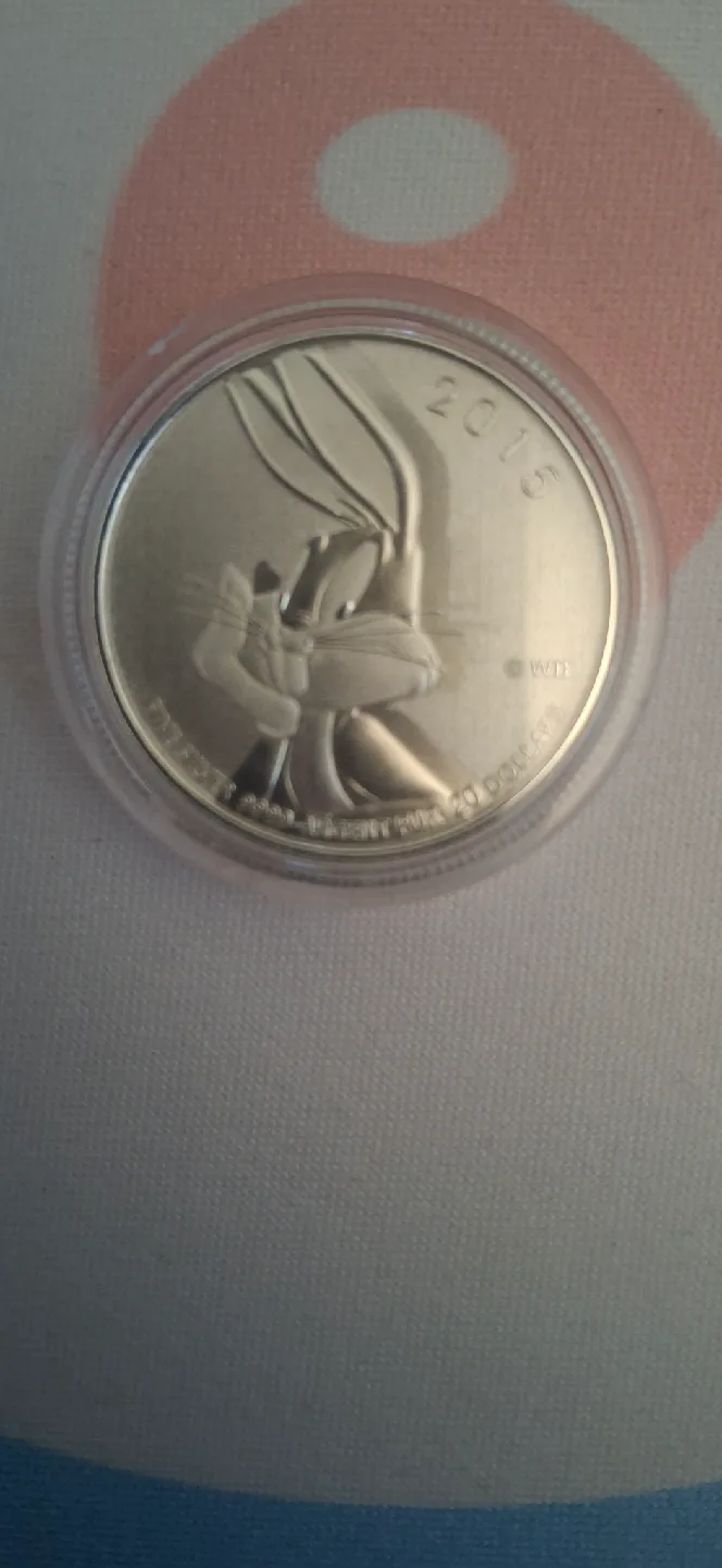 2015 Bugs Bunny Fine Silver 20 Dollars Coin image indicator(6)