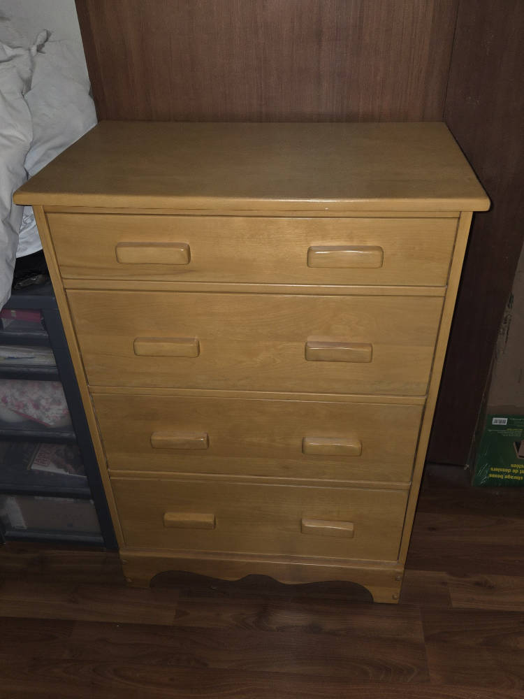 Wooden 4-Drawer Dresser - photo 2