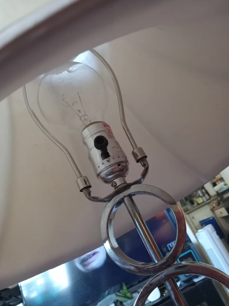 Chrome Ring Accent Table Lamp image indicator(6)