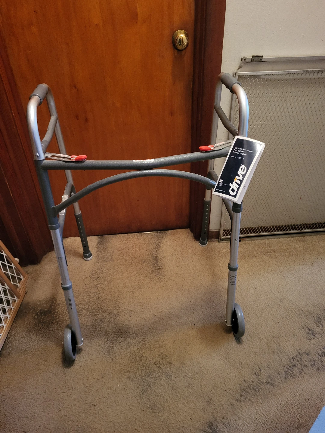 Drive Folding Walker with Wheels