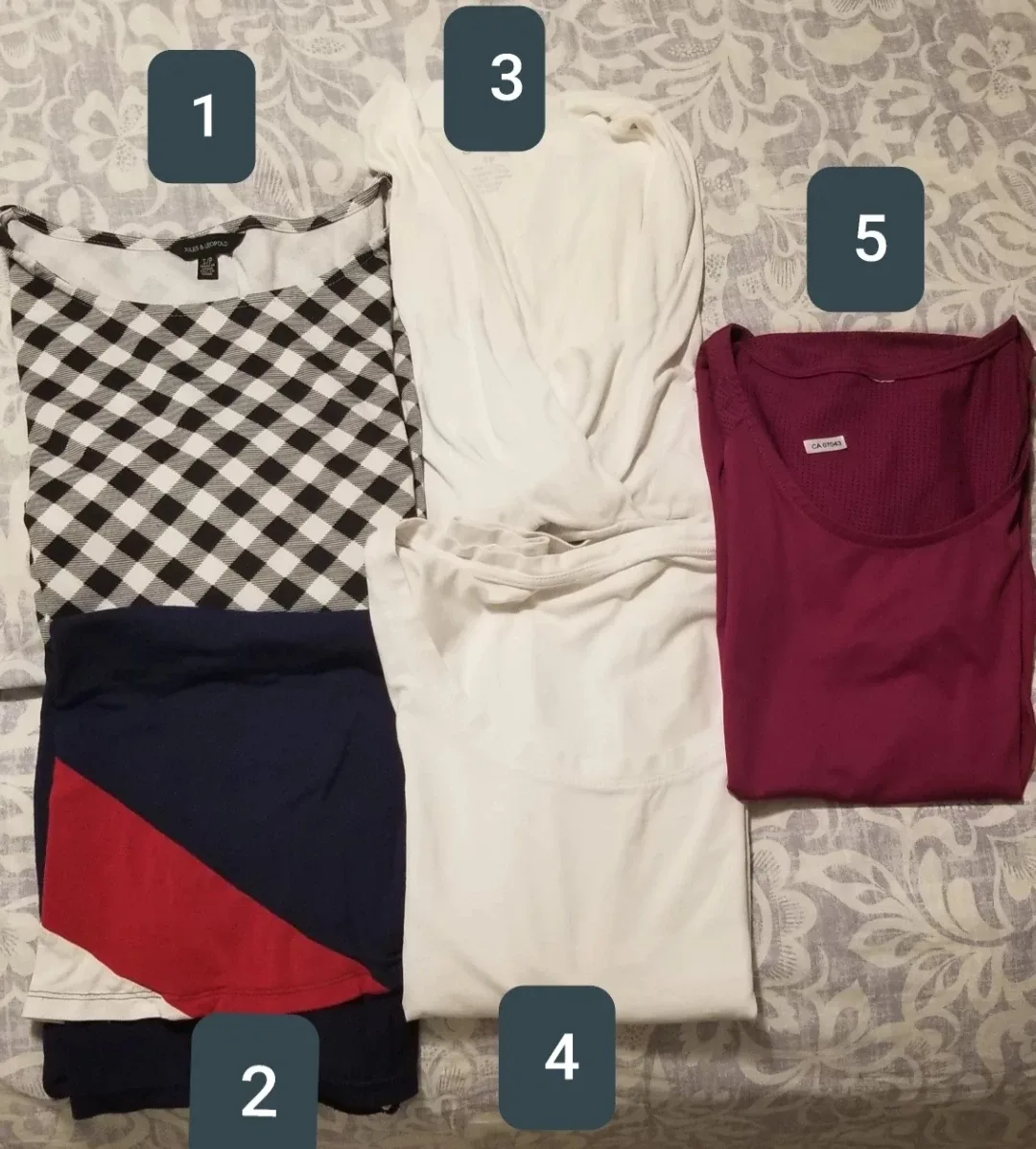 GAP STAR Hoodie,Cuff Top,RW&Co Sweater+5 Tops