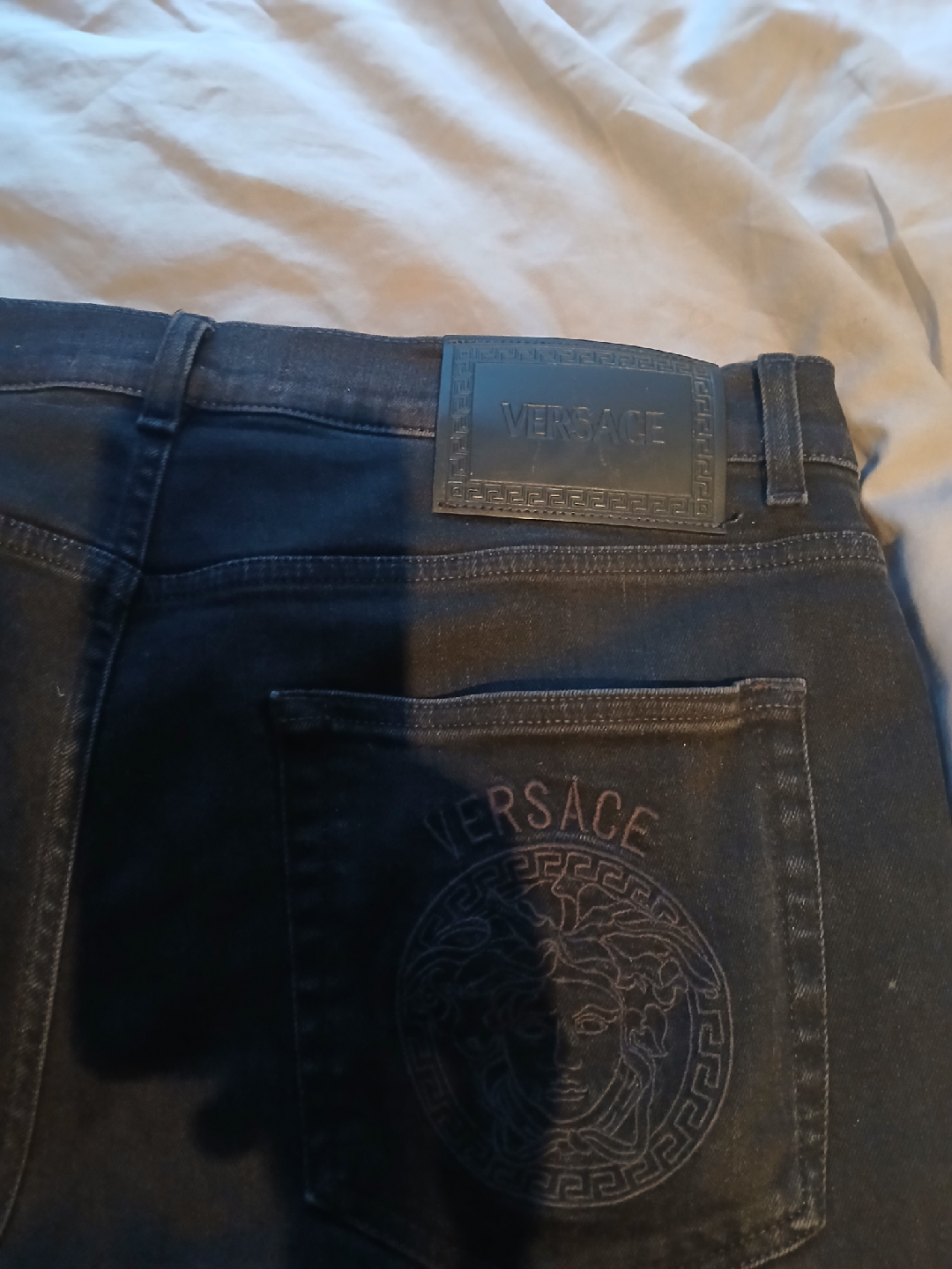 Versace Black Jeans - Size 36 - photo 2
