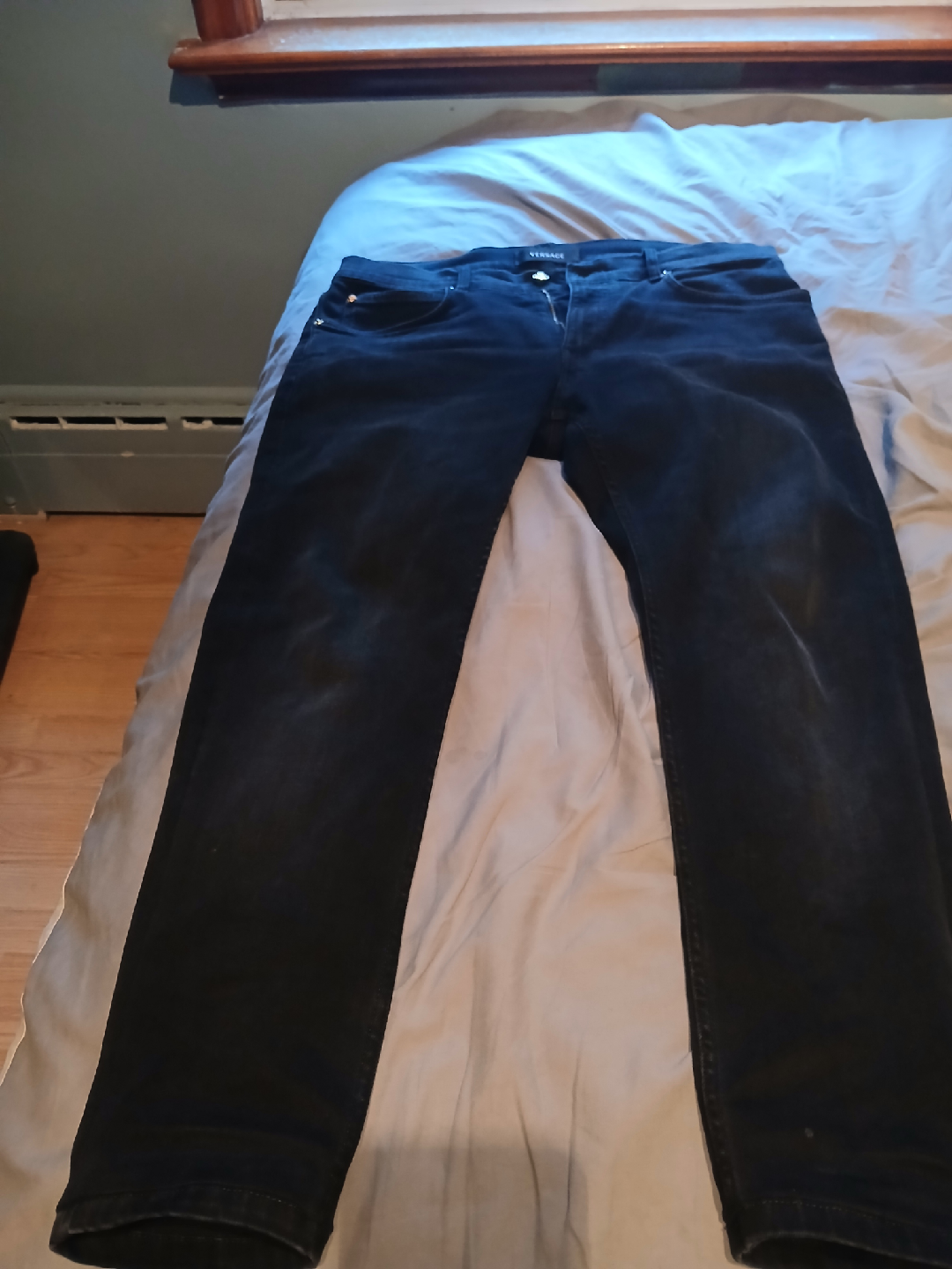 Versace Black Jeans - Size 36 - photo 4
