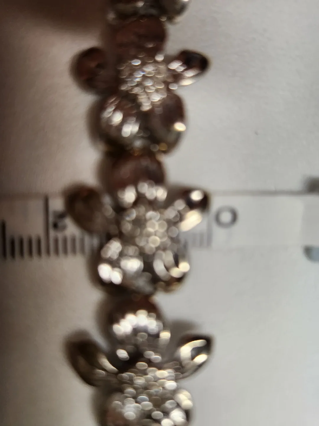 Vintage gold Flower bracelet or Ring image indicator(10)