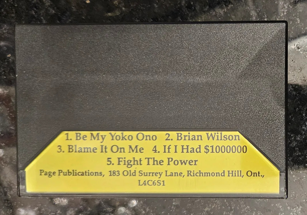 Barenaked Ladies RARE Demo Cassette Tape MINT image indicator(4)