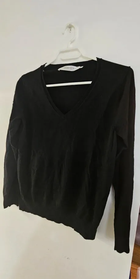 womens long sleeve knit size large thumbnail