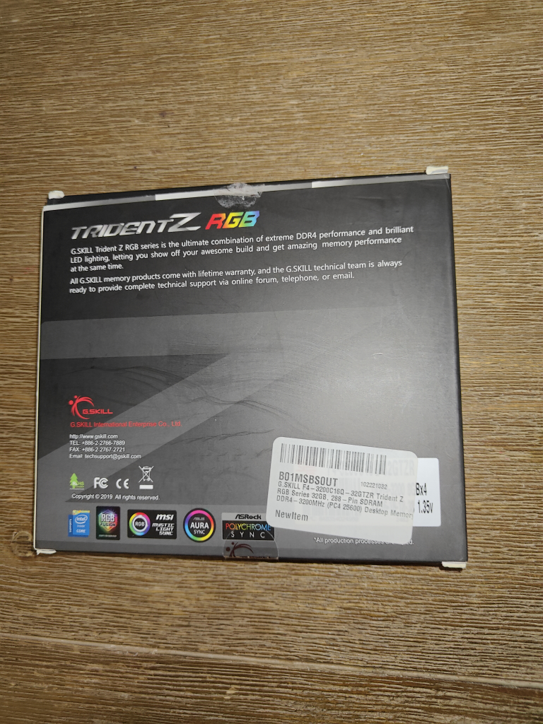 G.Skill Trident Z Royal DDR4 32GB (2x16GB) 3200MHz - photo 2