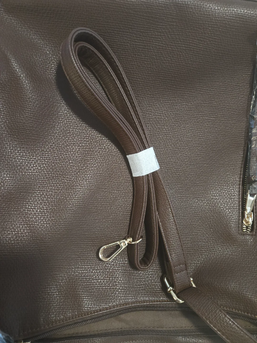 Brown Leather Hobo Bag - New with Tags! image indicator(4)