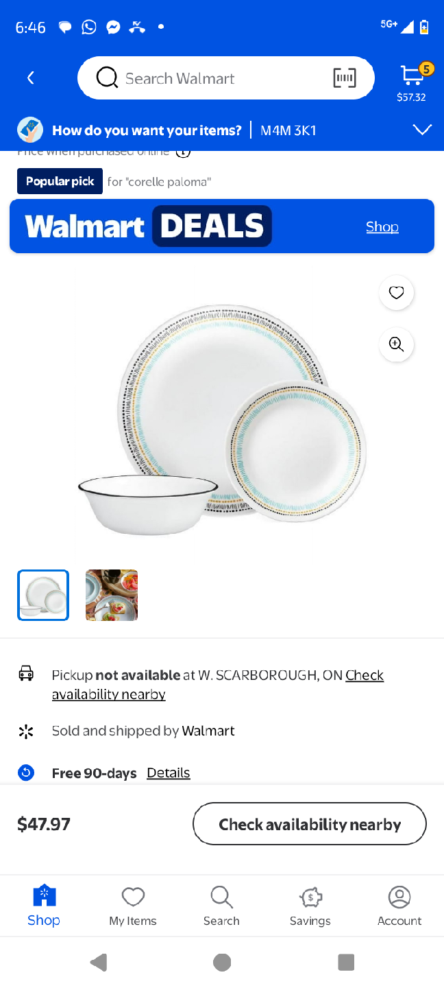 Corelle Classics Vitrelle 12-pc Dinnerware Set - photo 2
