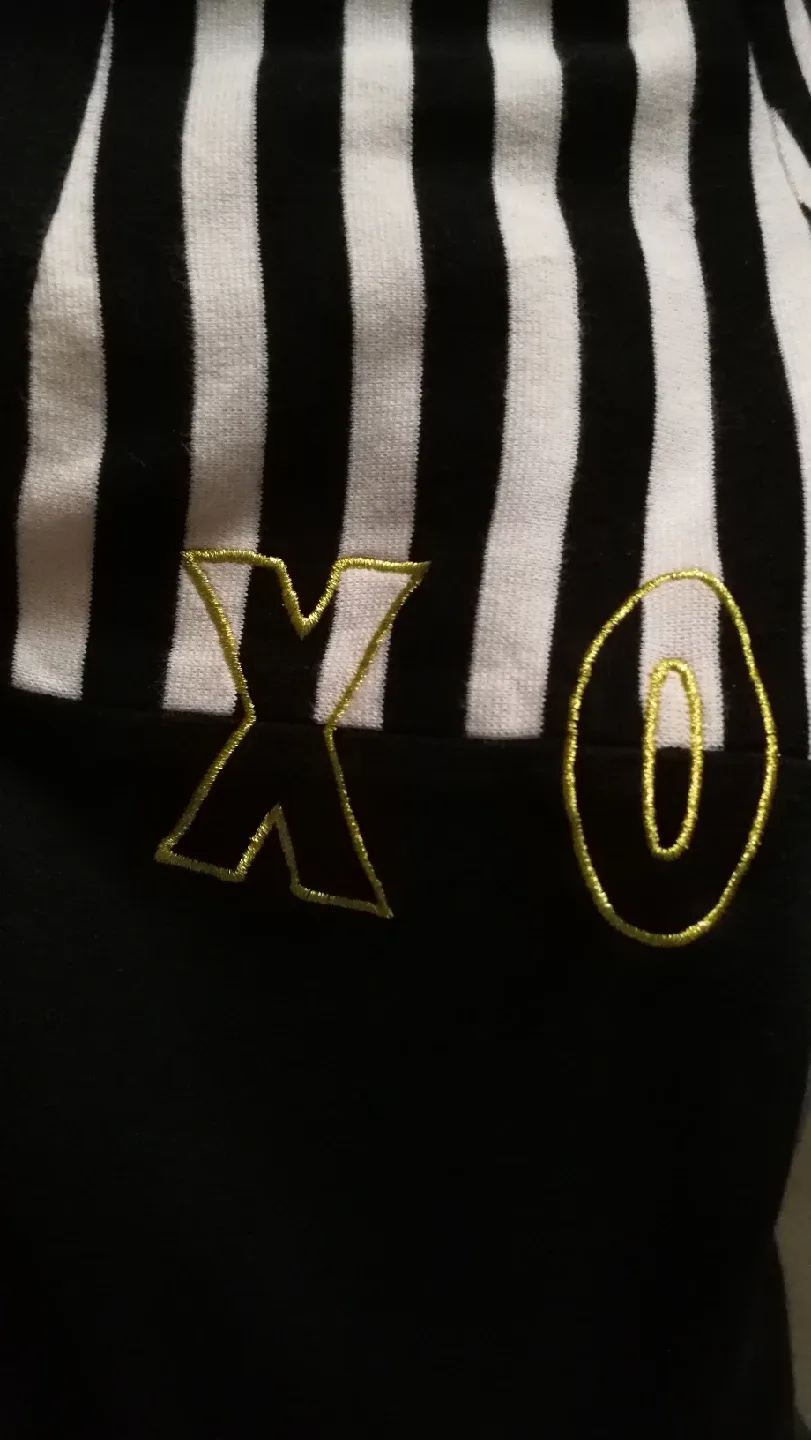 Black/White Long Cardigan Size S-M image indicator(4)