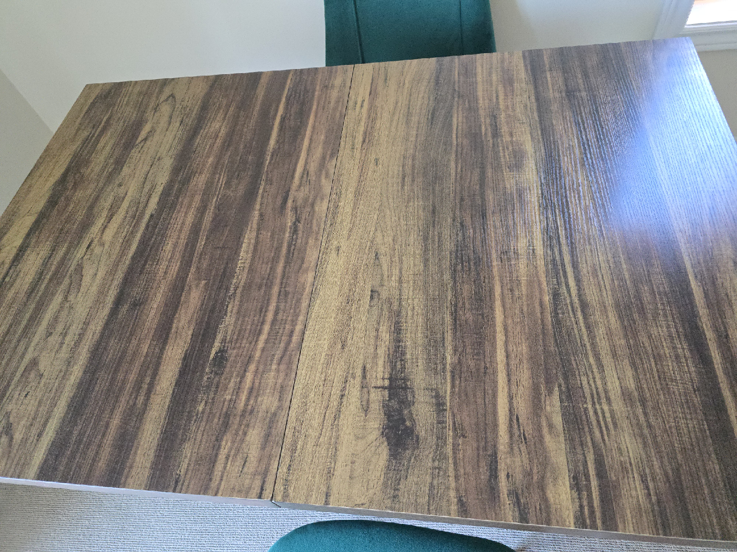 Wood Dining Table with V-Shaped Base - photo 3