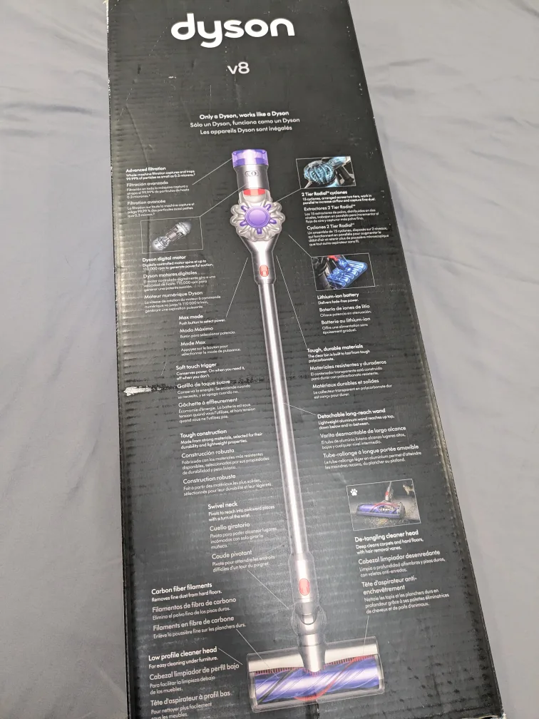Dyson V8 Cordless 3 in 1 Convertible Stick Vacuum Cleaner image indicator(4)