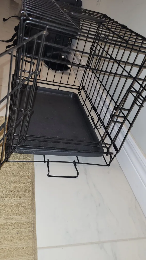 Small black pet cage image indicator(2)