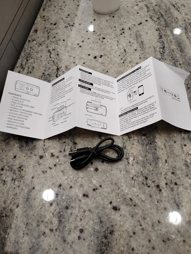 Multi-purpose Crank Radio image indicator(6)