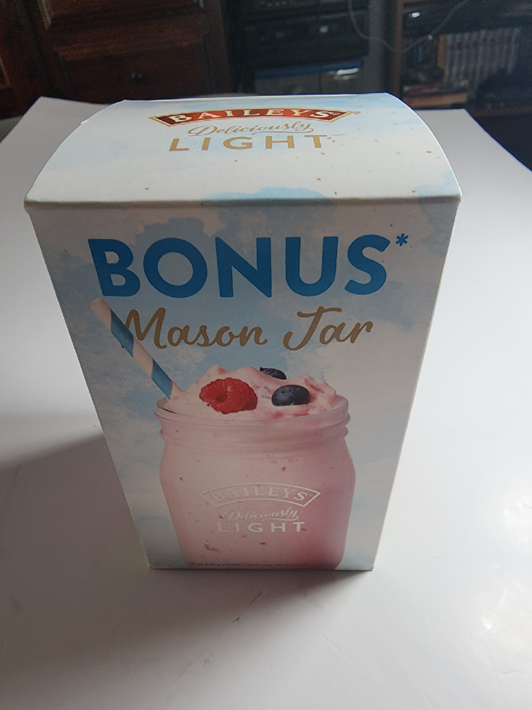 Baileys Deliciously Light Bonus Mason Jar - New