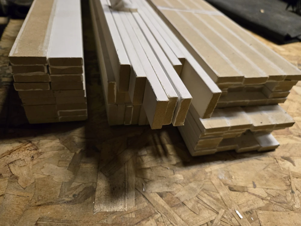 588' Alexandria Moulding Premium Gesso Trim - Door Stop - photo 2