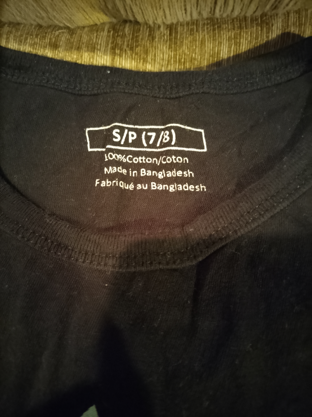 Black tank top, Size S (7/8) - photo 3