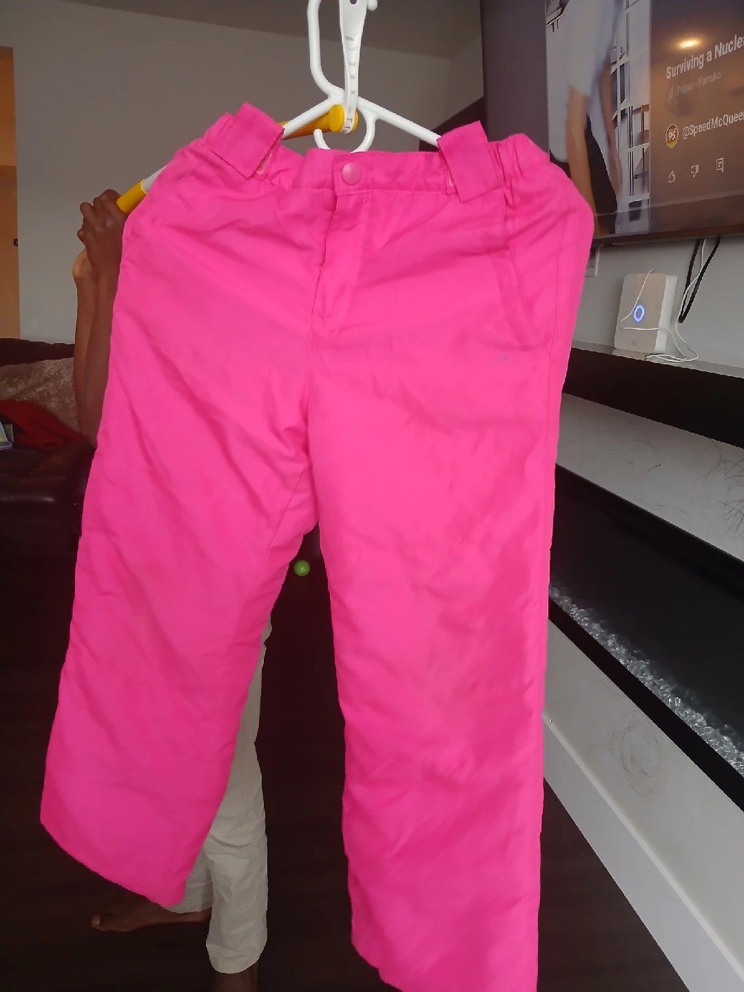 Pink Snow Pants