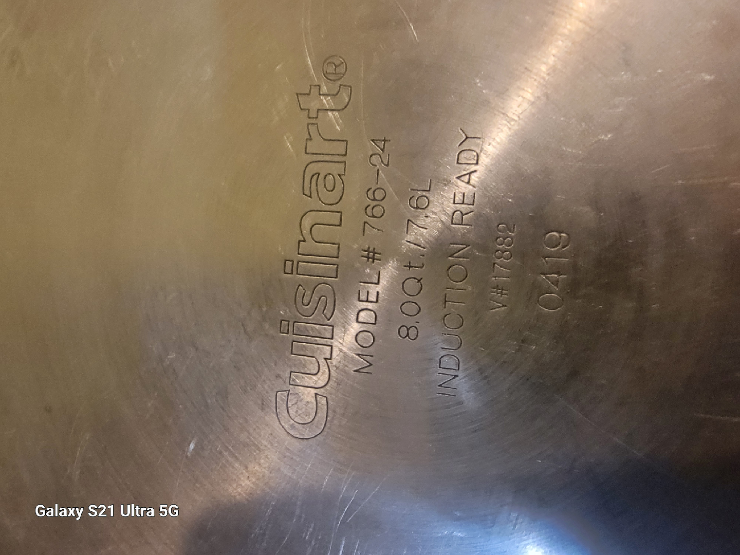 Cuisinart 8 Qt Stainless Steel Stock Pot
