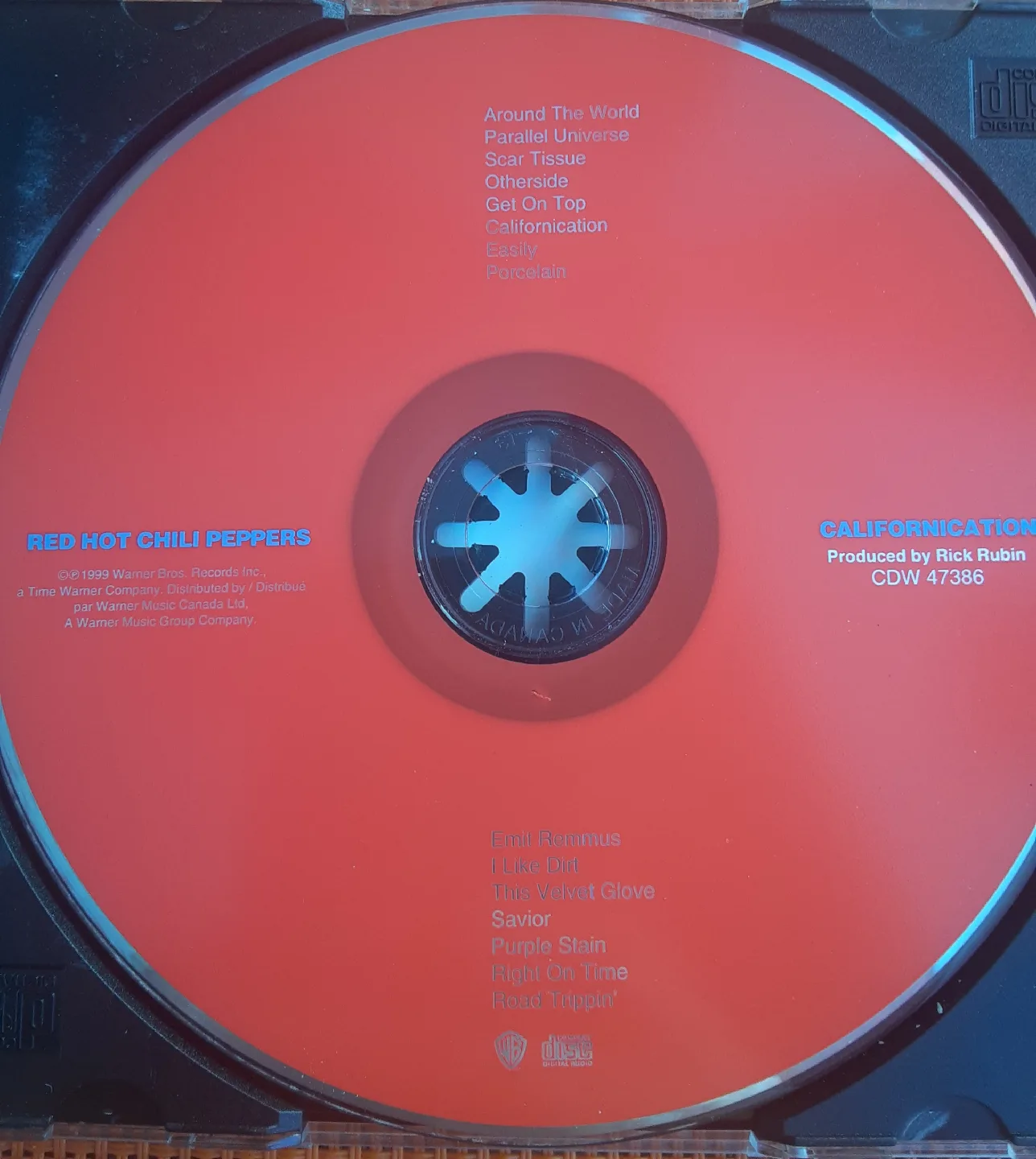 Red Hot Chili Peppers - Californication CD image indicator(2)