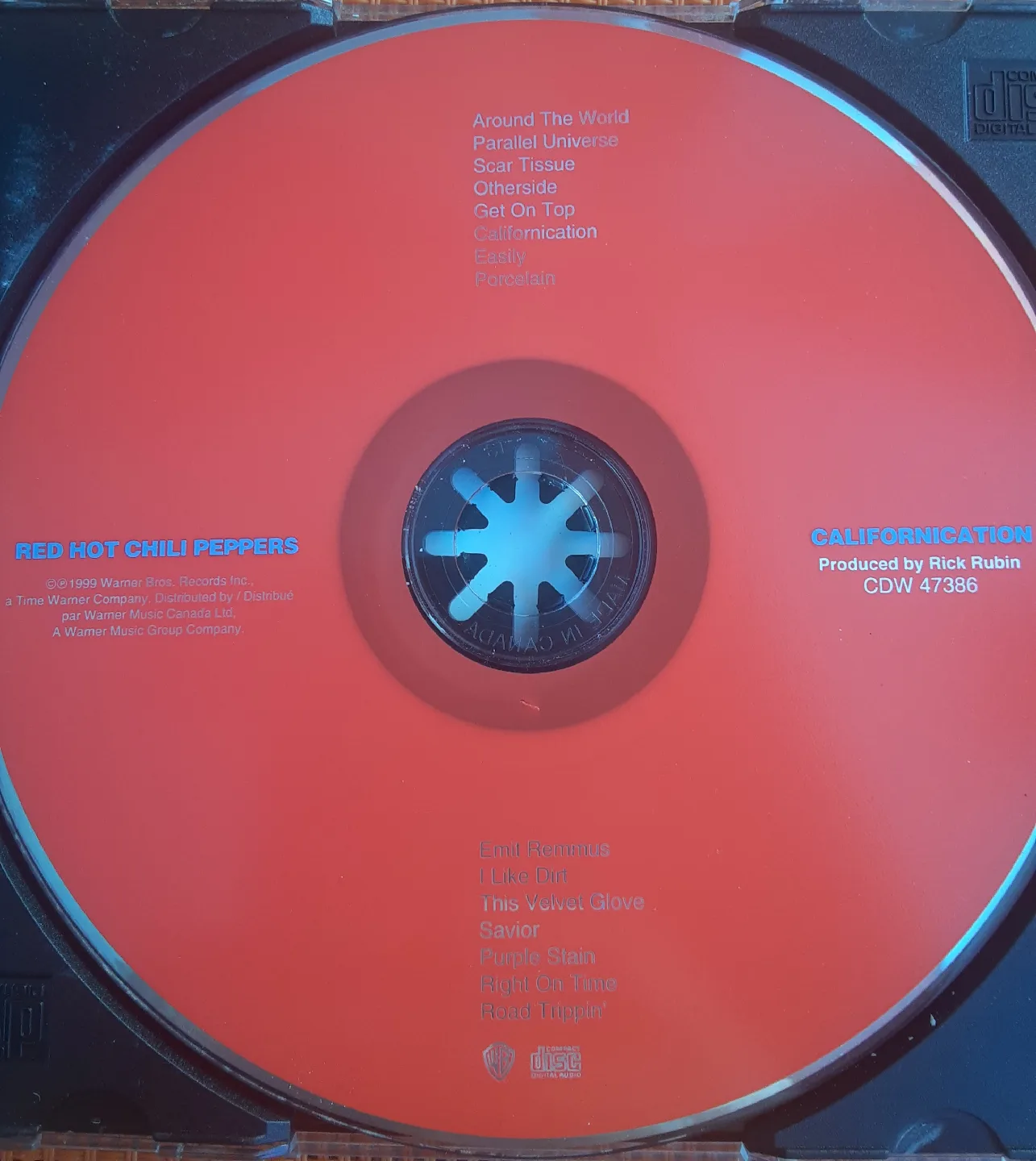 Red Hot Chili Peppers - Californication CD image indicator(5)