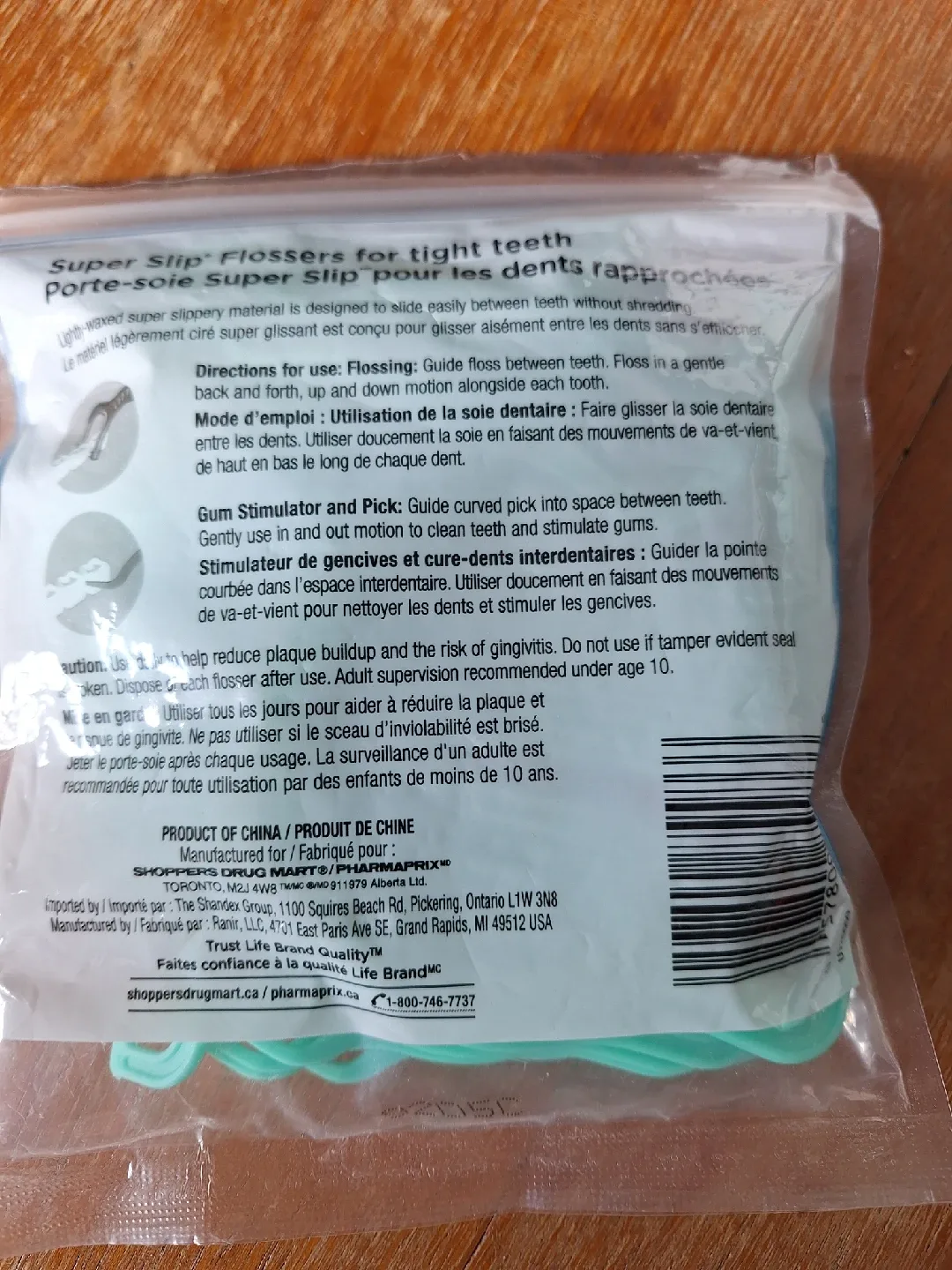 Sealed Life Brand Super Slip Flossers - Mint image indicator(2)