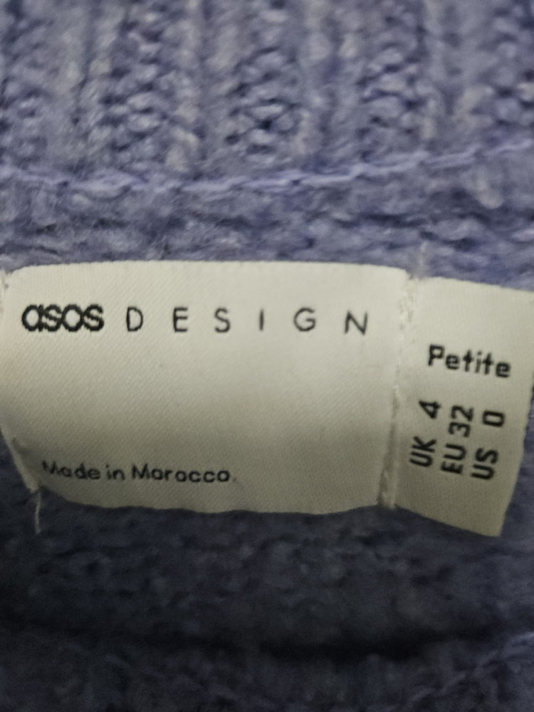 ASOS Design Petite Blue Sweater - Size US 0 - photo 3