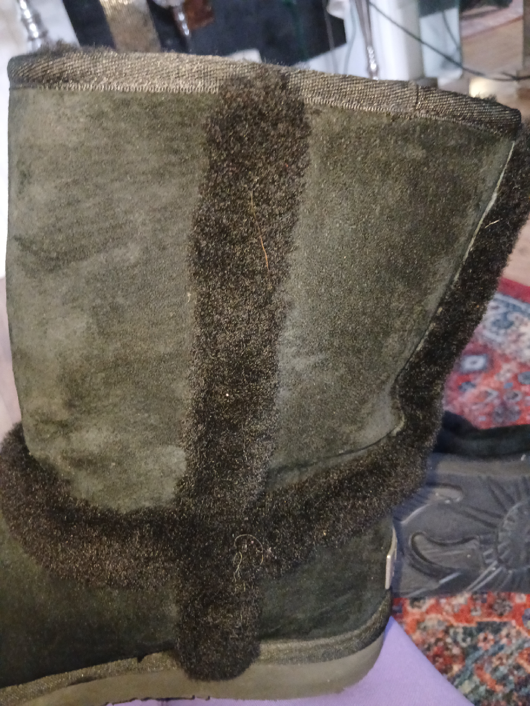 UGG Black Suede Boots - photo 5