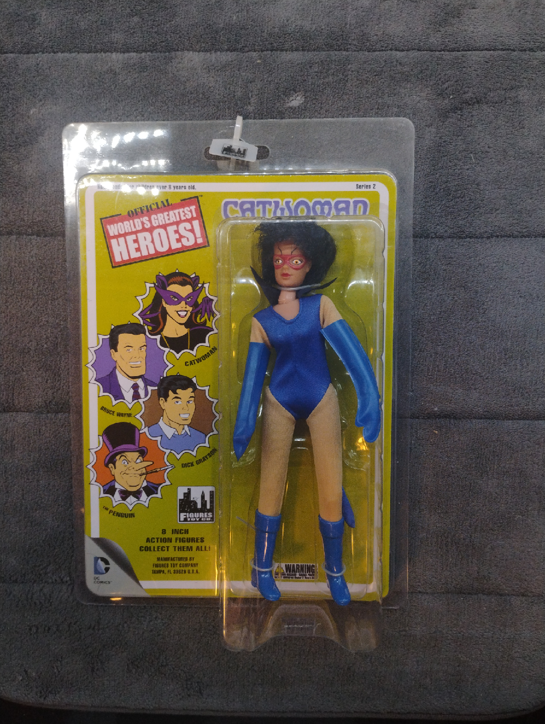 Catwoman 8-Inch Action Figure, Series 2, DC Comics