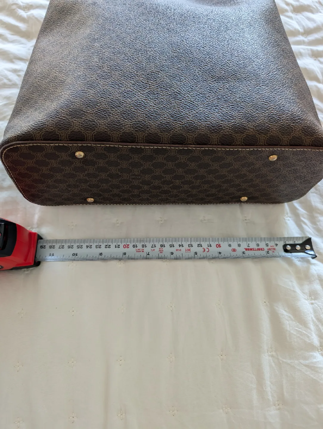 Vintage Celine Paris Macadam Tote Bag image indicator(8)