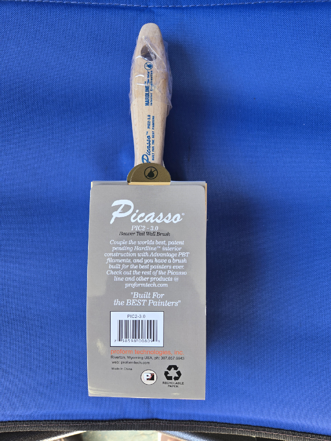 New Proform PIC2-3 inch Picasso Straight Cut Paint Brush - photo 3