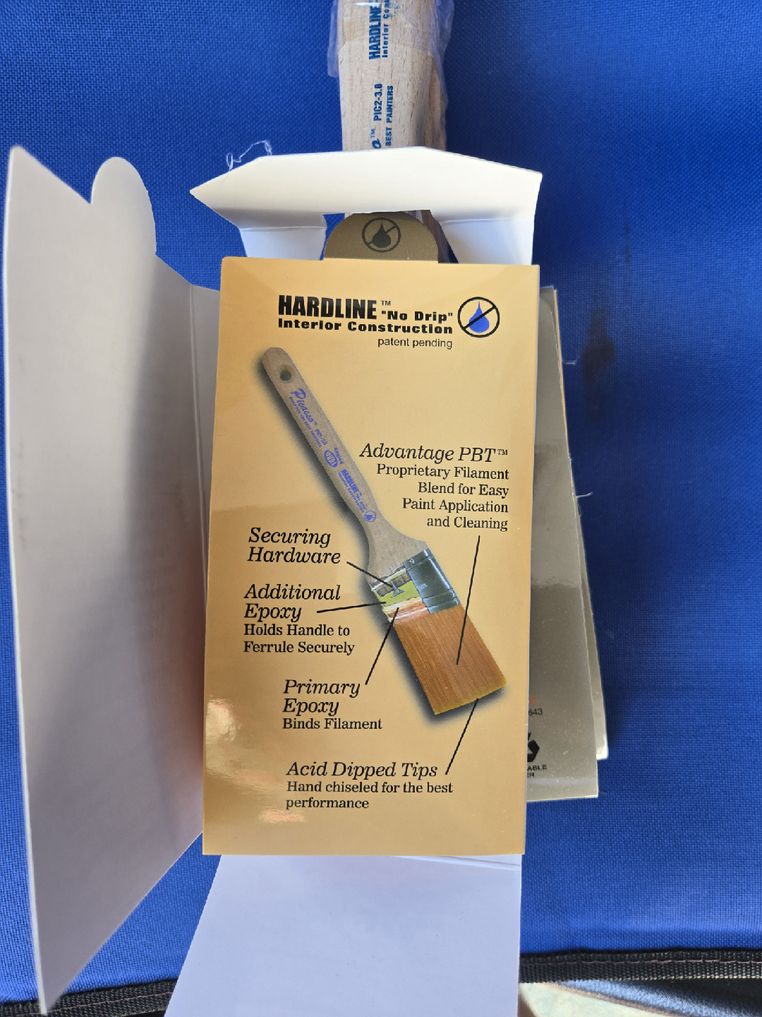 New Proform PIC2-3 inch Picasso Straight Cut Paint Brush - photo 4
