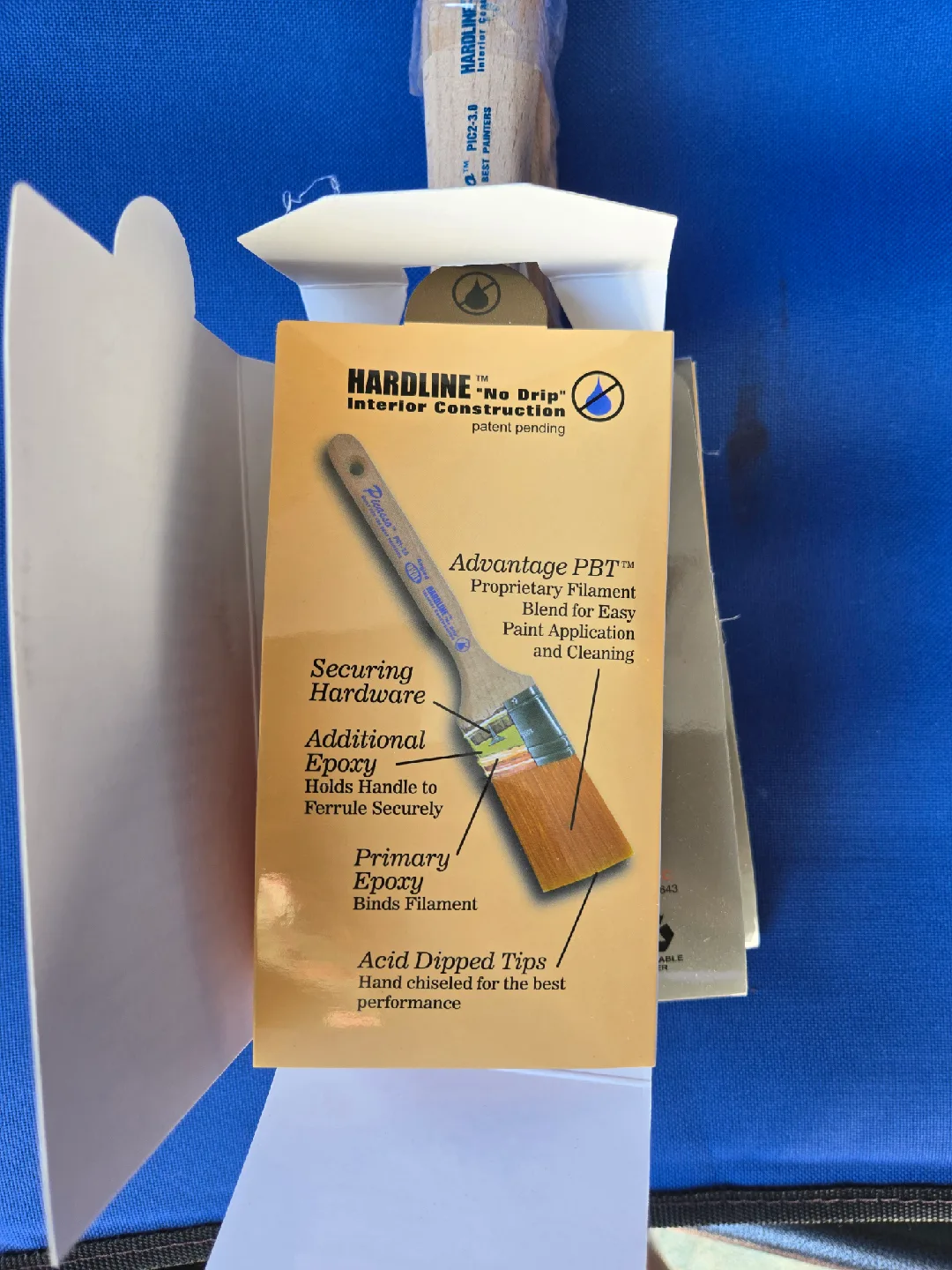 New Proform PIC2-3 inch Picasso Straight Cut Paint Brush image indicator(4)