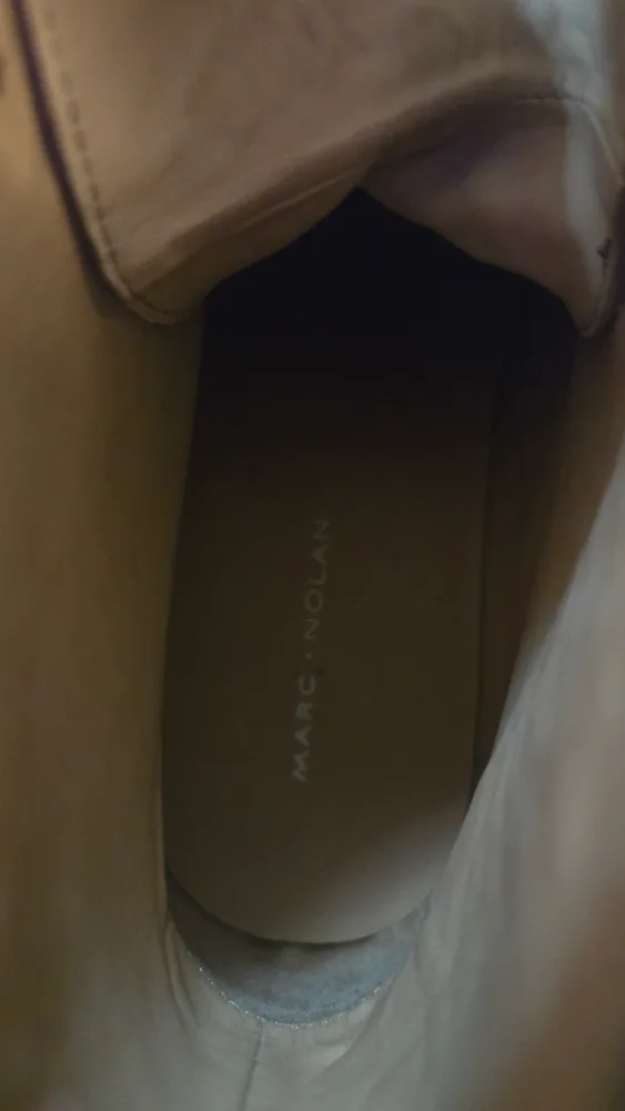 Marc Nolan Men's Brown Leather Boots Size 10 image indicator(3)