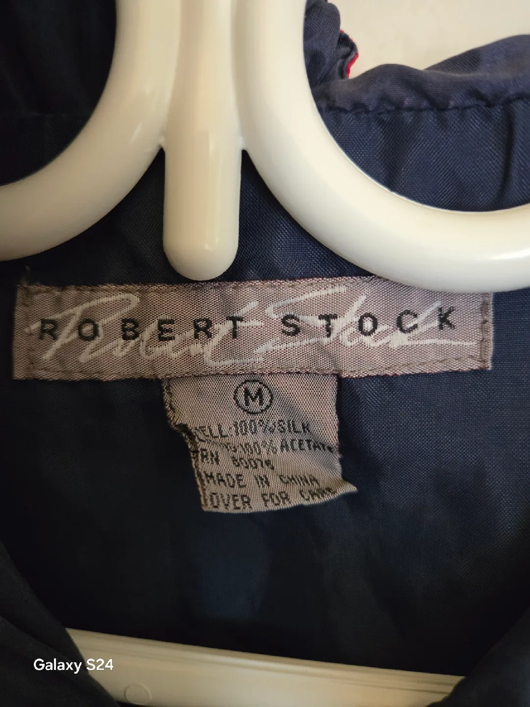 VINTAGE -Robert Stock Silk Jacket - Size M image indicator(2)