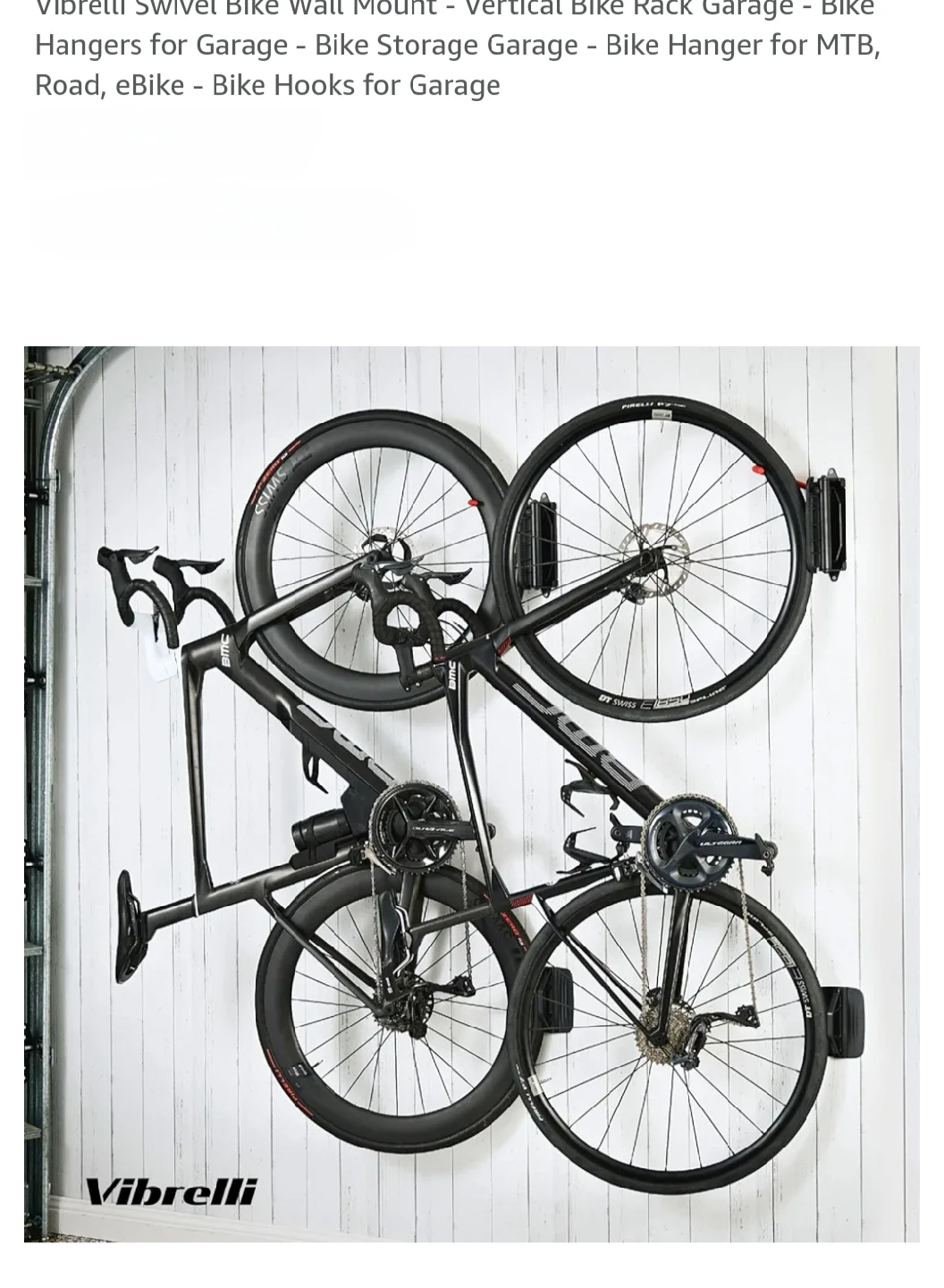 Vibrelli Swivel Bike Wall Mount - photo 2