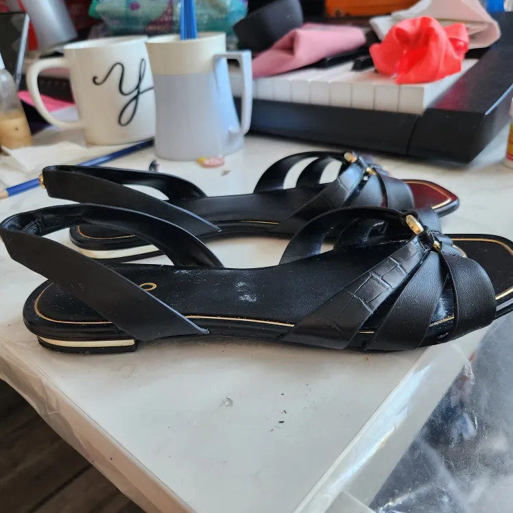 Aldo Black Sandals - Size 7.5 image indicator(3)