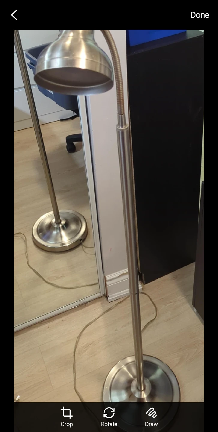 Silver Floor Lamp - photo 3