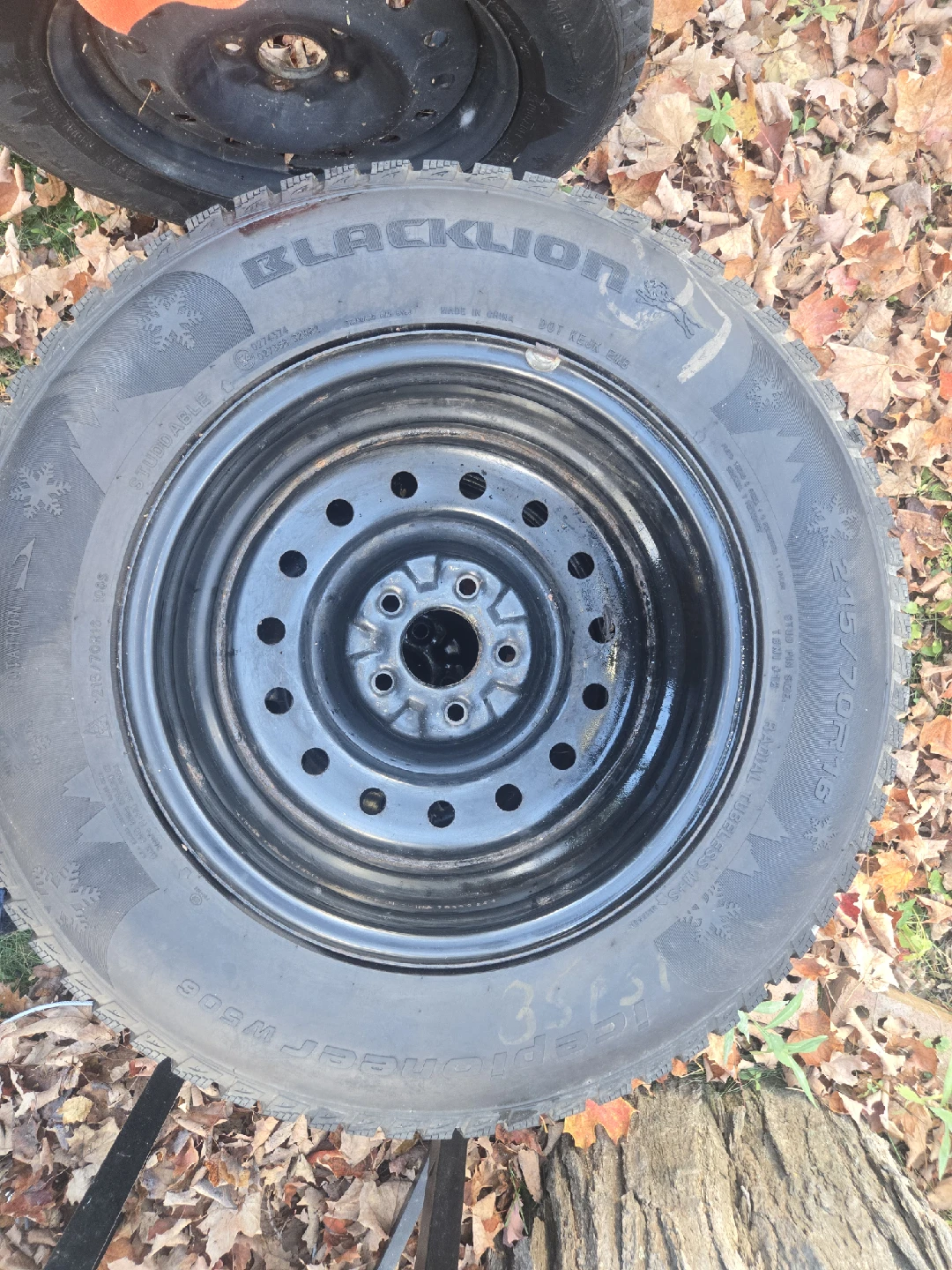 Blacklion Ice Pioneer W506 215/70R15 Tire - photo 4