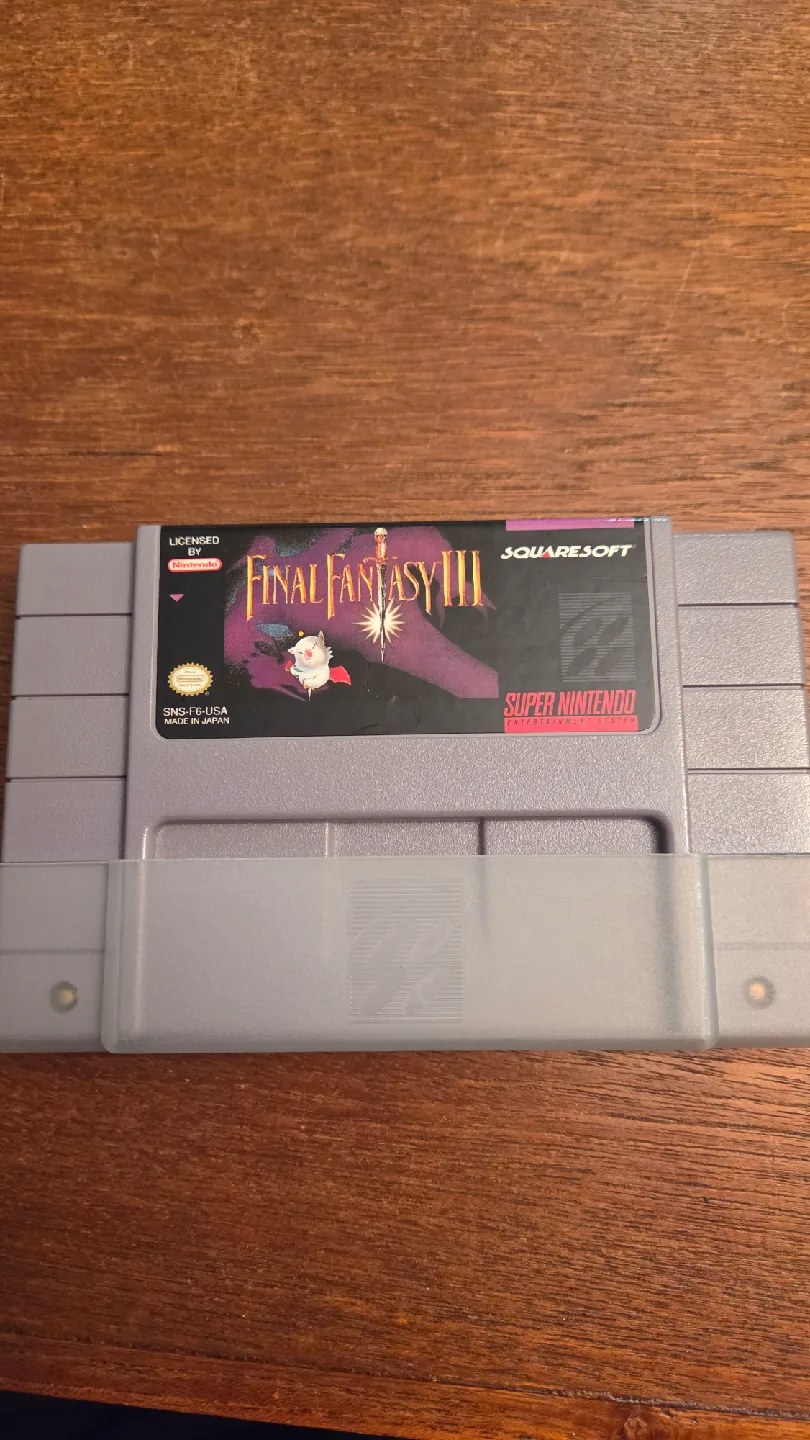Final Fantasy III - Super Nintendo Game thumbnail