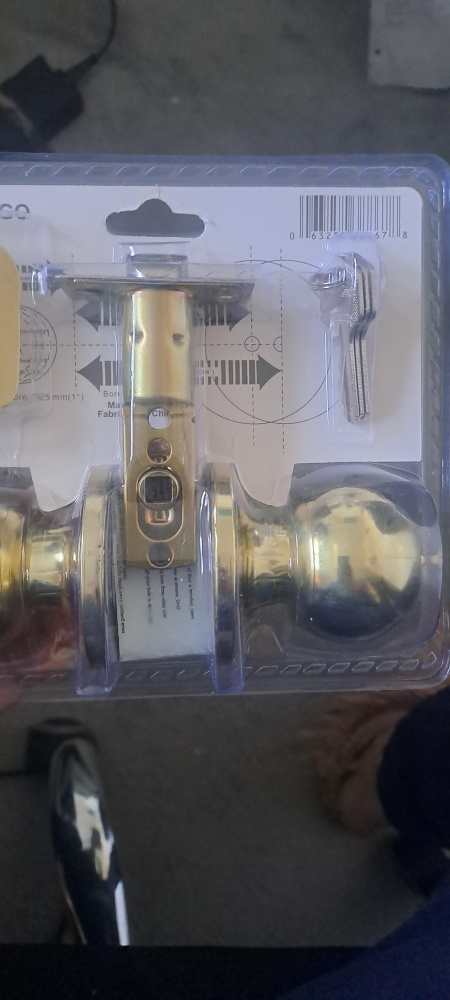 Wellson Entrance Lock WH-1886-GO - New in Package! - photo 2