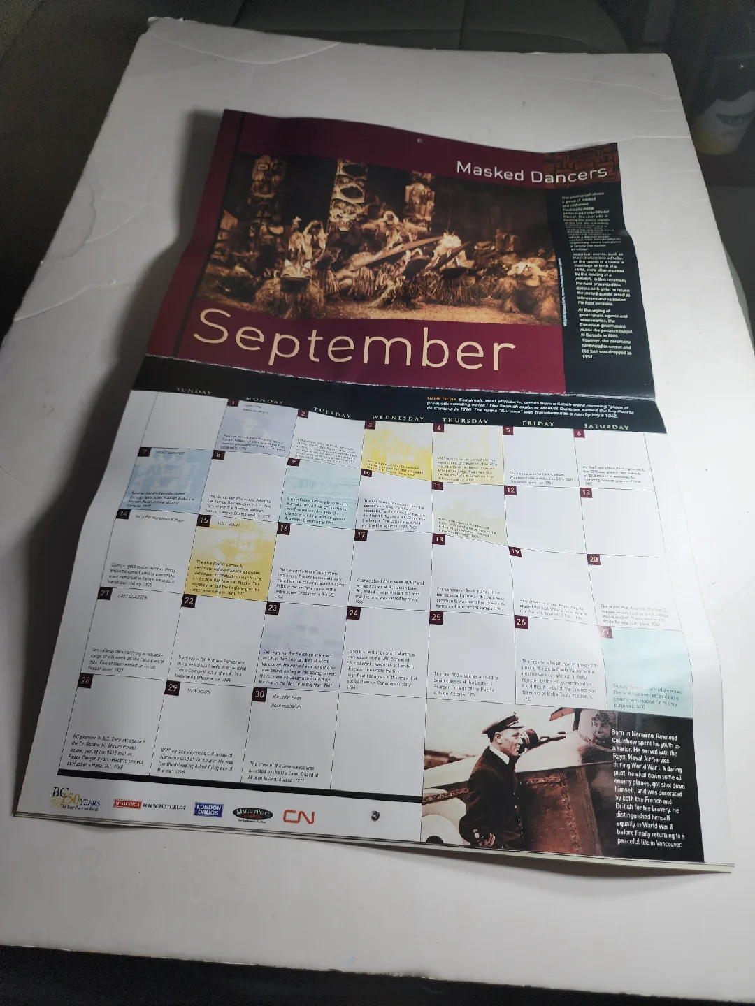 British Columbia 150 Years Calendar image indicator(7)