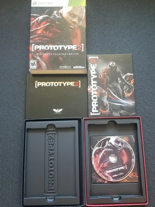 Xbox 360 Prototype 2 Blackwatch Collectors Edition NO GAME