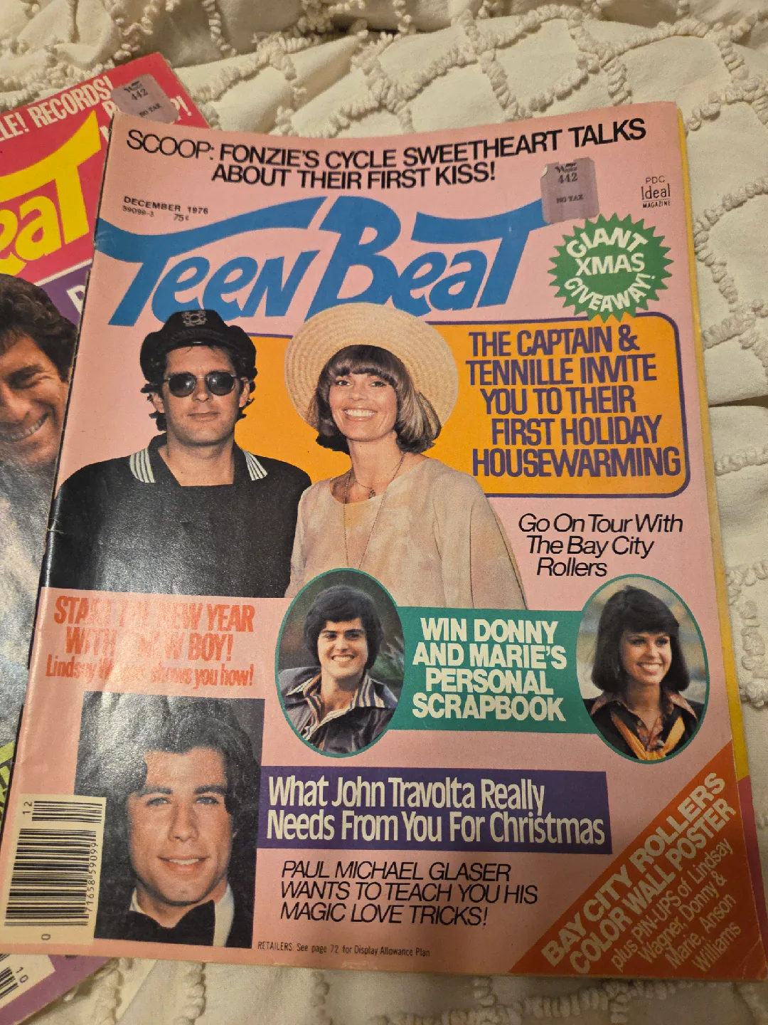 Teen Beat Magazine Lot - Vintage 1976 image indicator(2)